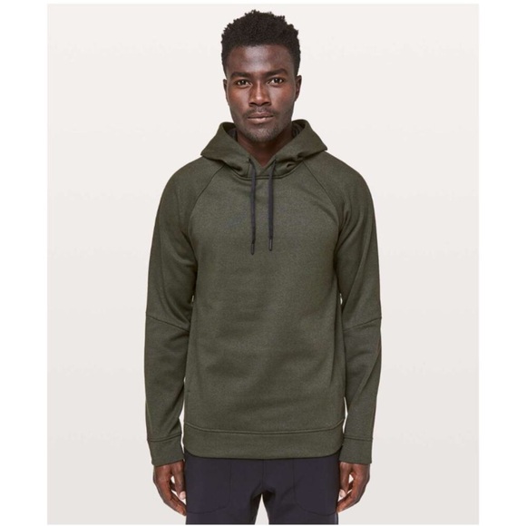 lululemon athletica Other - Lululemon City Sweat Pullover Hoodie *Thermo Heathered Dark Olive